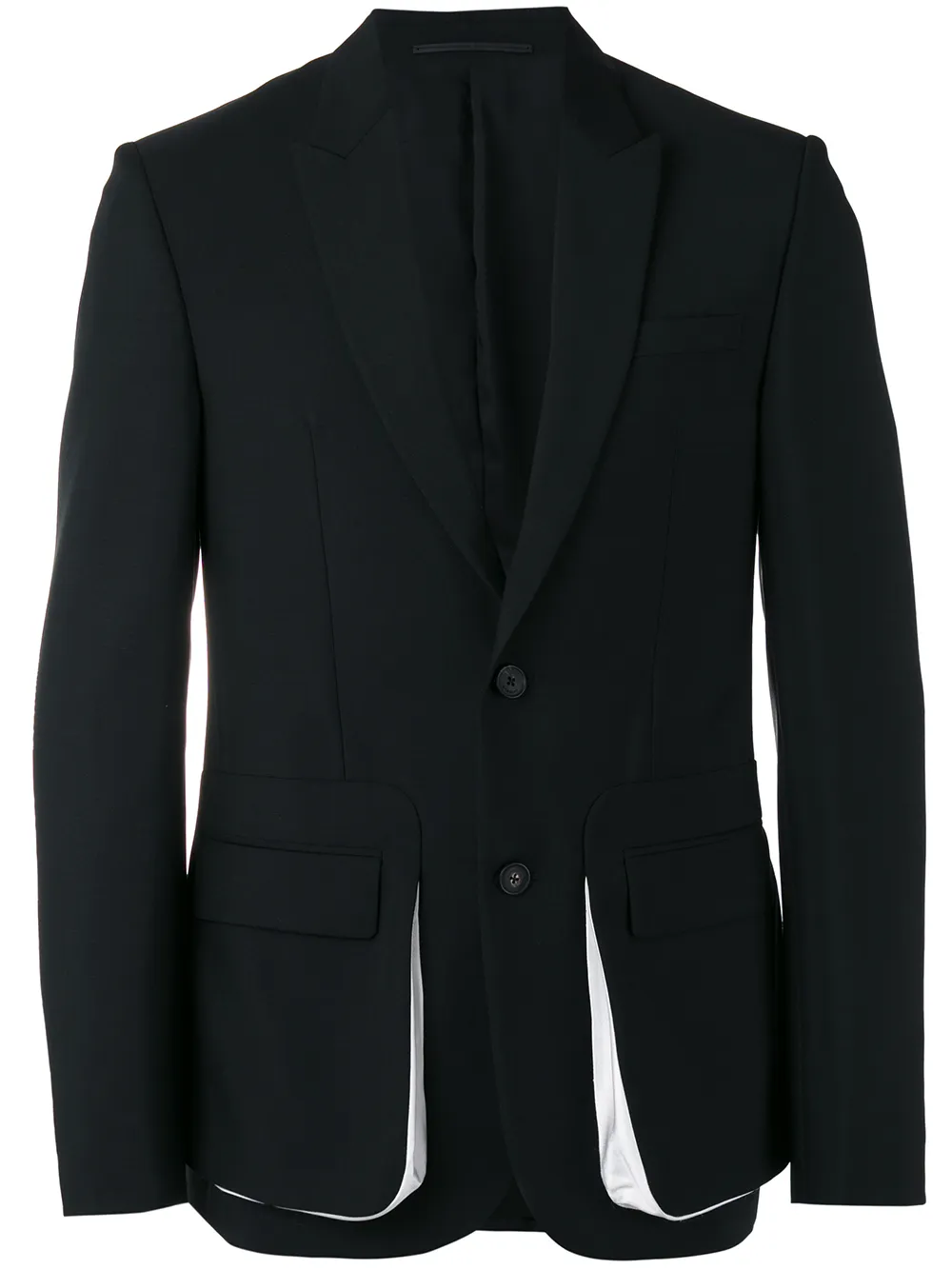 

Givenchy double faced blazer - Negro