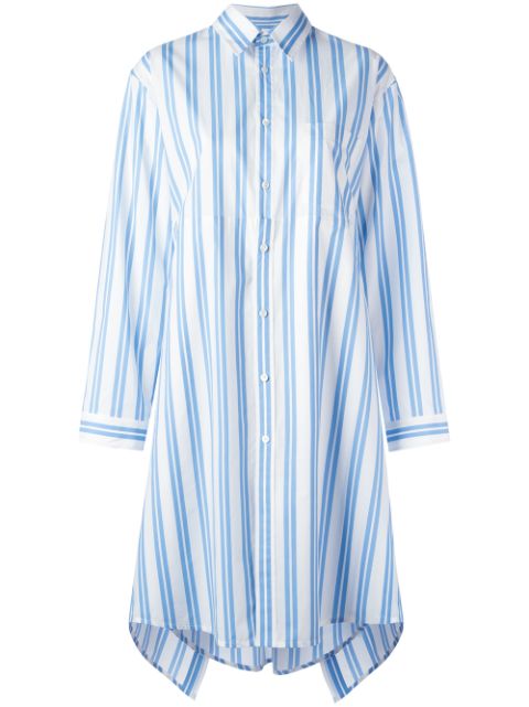 Balenciaga striped shirt dress Women