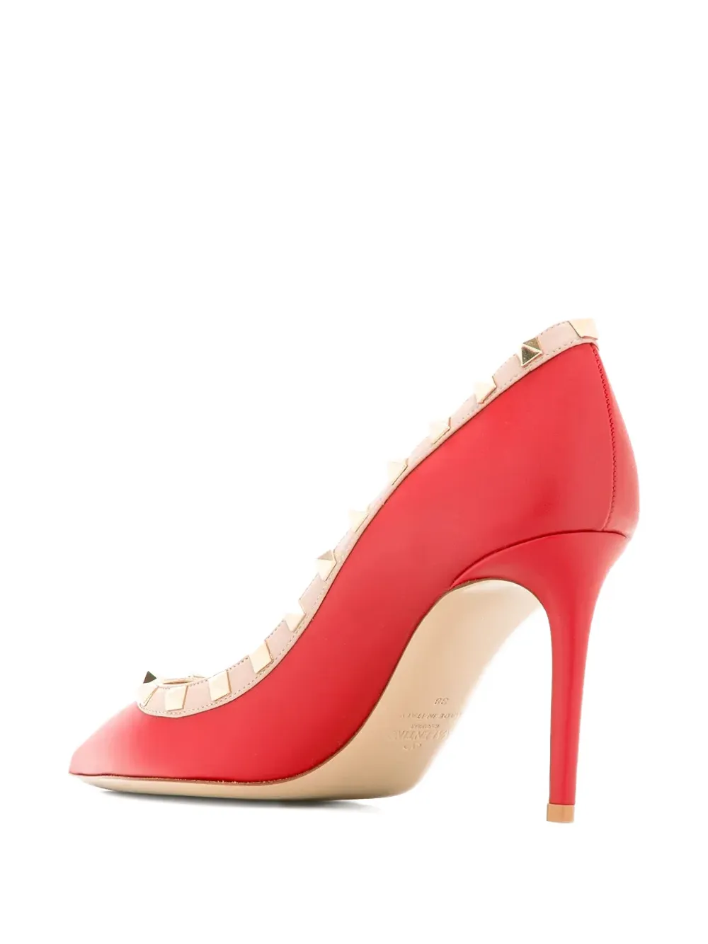 Valentino Garavani 85mm Rockstud pumps Red