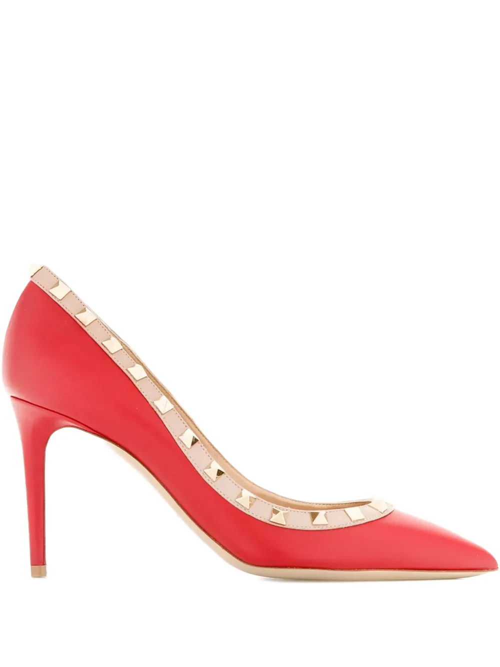 Valentino Garavani 85mm Rockstud pumps Red
