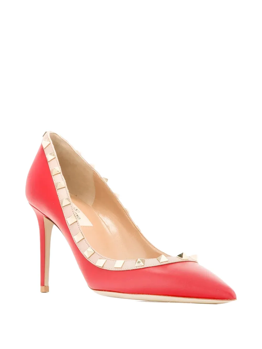 Valentino Garavani 85mm Rockstud pumps Red