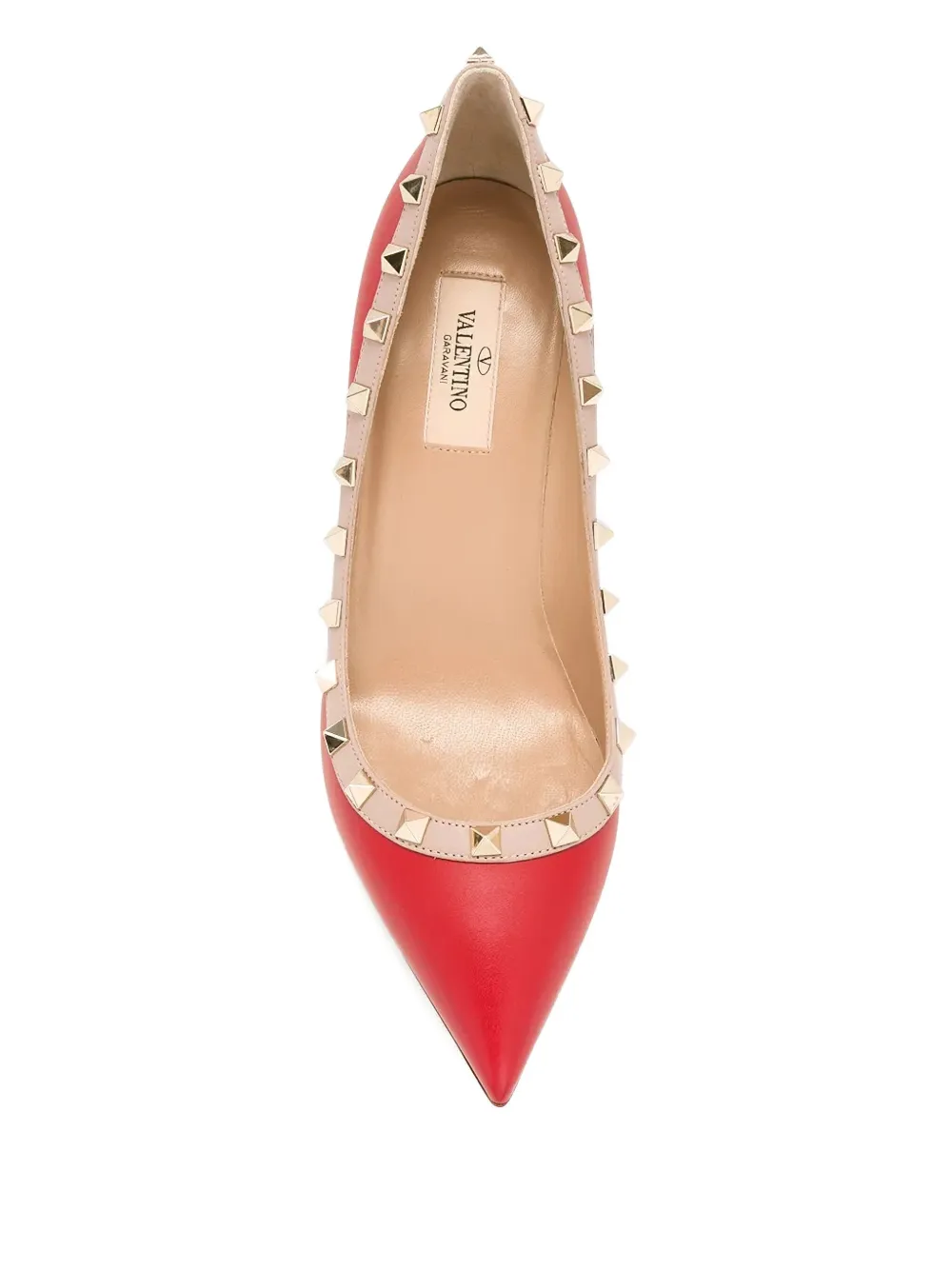 Valentino Garavani 85mm Rockstud pumps Red