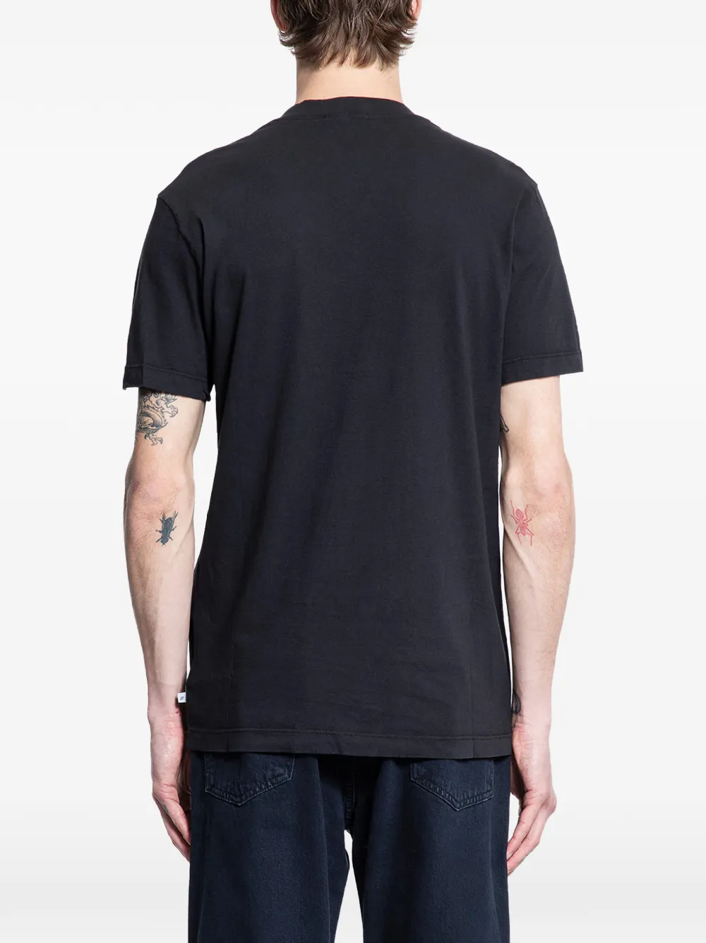  James Perse T Shirt Mit V Ausschnitt   Schwarz 