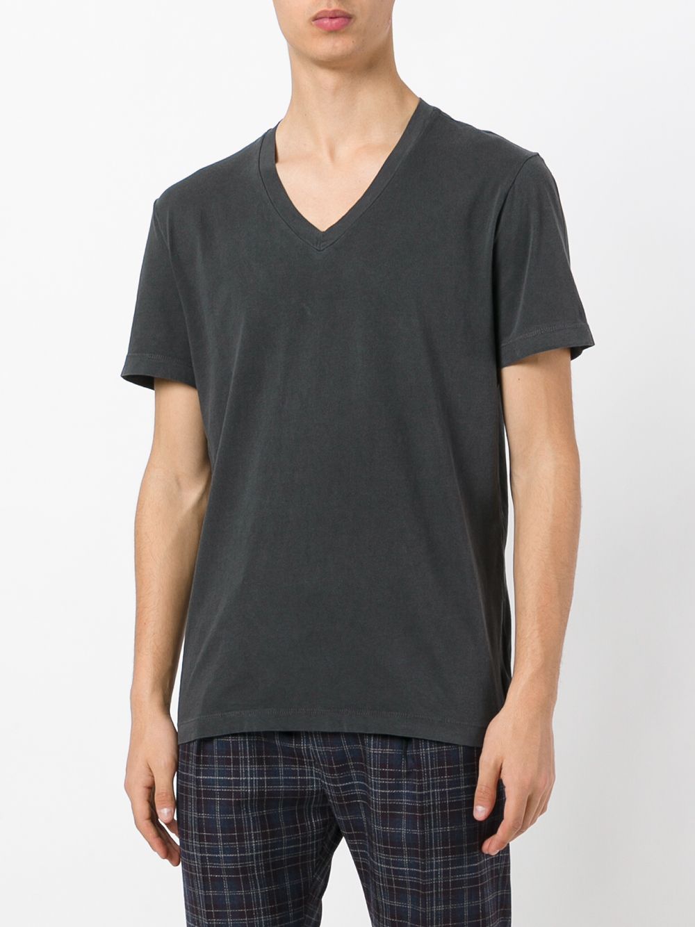 фото James perse футболка с v-образным вырезом