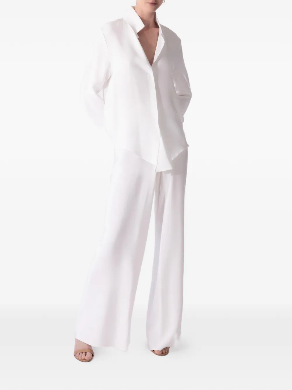  Peter Cohen Silk Blouse - White 