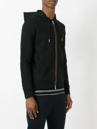 moncler trim zip hoodie moncler trim zip hoodie