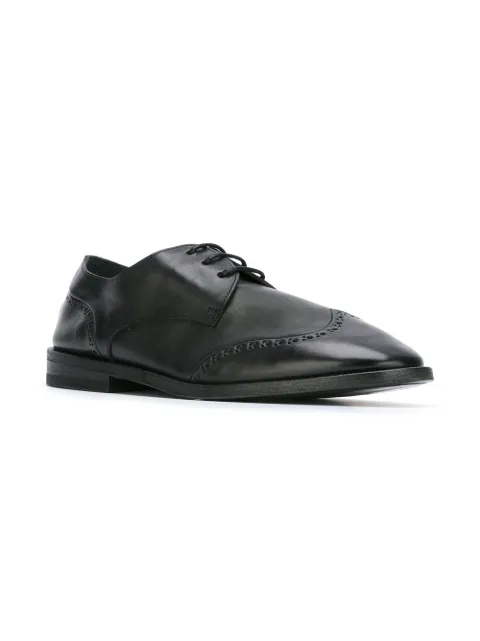 MARSÈLL MARSÈLL PUNCH HOLES DERBY SHOES - BLACK