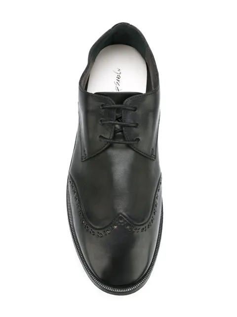 MARSÈLL MARSÈLL PUNCH HOLES DERBY SHOES - BLACK