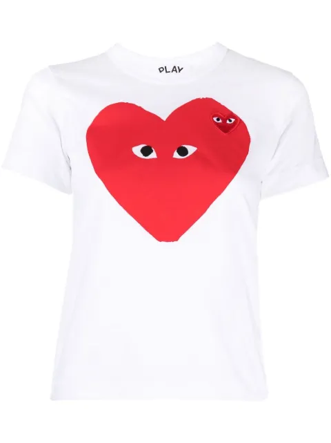 Comme Des Garçons Play heart print T-shirt 