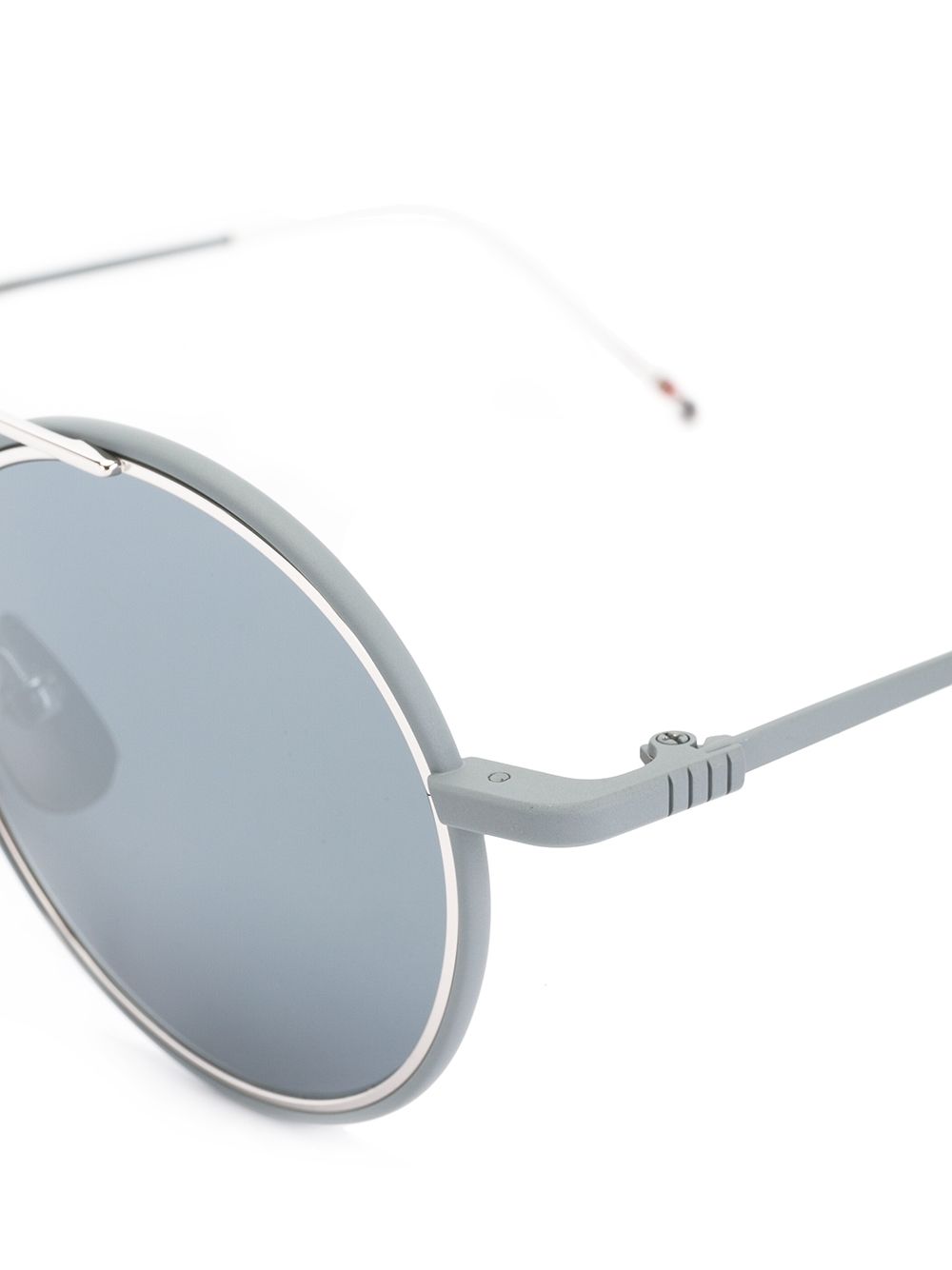 фото Thom Browne Eyewear солнцезащитные очки в круглой оправе