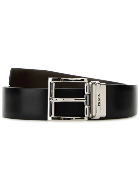 Prada reversible buckle belt