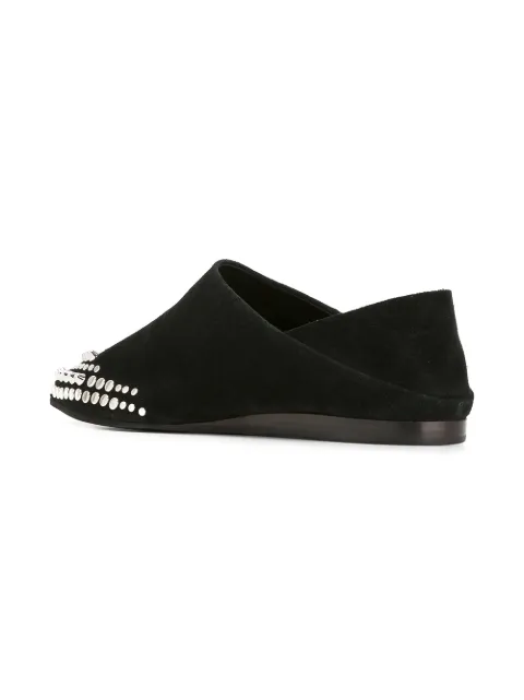 MCQ BY ALEXANDER MCQUEEN Liberty Fold studded slipper