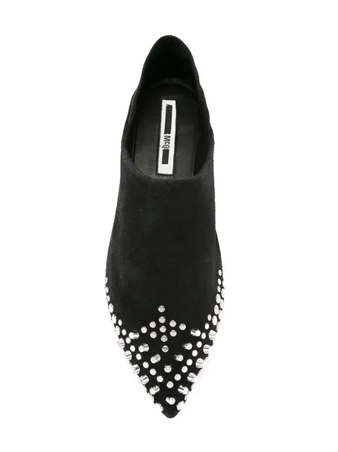 MCQ BY ALEXANDER MCQUEEN Liberty Fold studded slipper