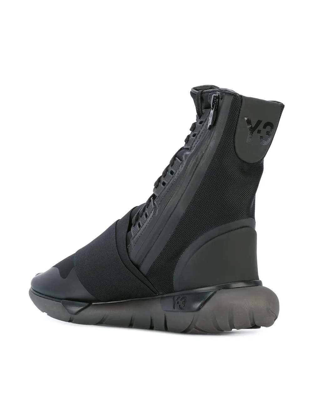  Y 3 Stiefel Mit Stretcheinsatz   Schwarz 