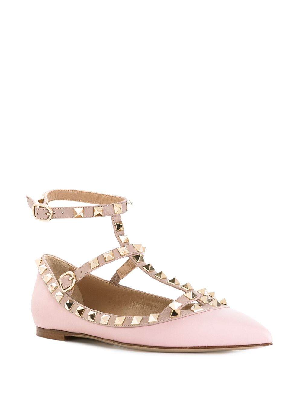 фото Valentino балетки Valentino Garavani 'Rockstud'