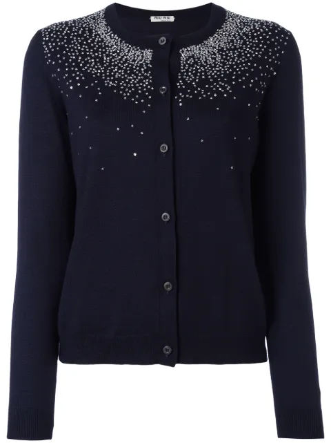 Miu Miu sequin stars cardigan 