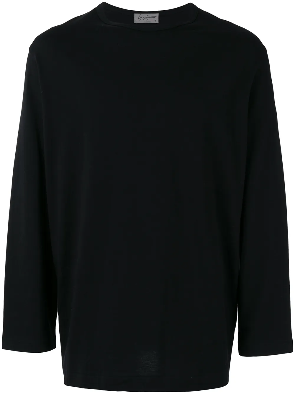 Yohji Yamamoto logo print sweatshirt - Nero