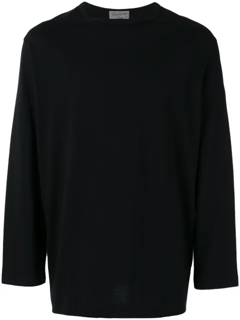 Yohji Yamamoto logo print sweatshirt