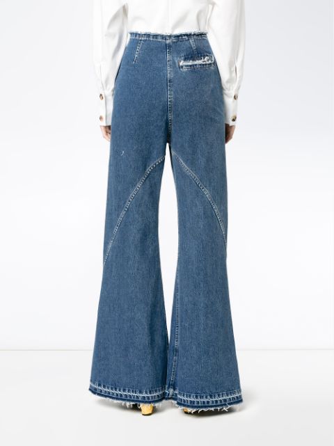 3 Stores In Stock: ESTEBAN CORTAZAR High Waisted Flared Jeans, Brut ...