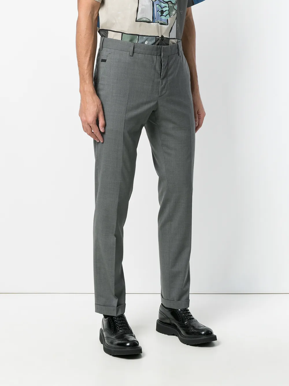 Prada nette broek Grijs