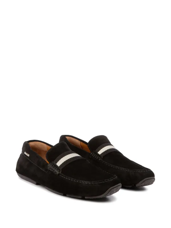 Bally ブラック クロコダイル風ローファー Bally ブラック クロコダイル風ローファー 楽天市場】ローファー