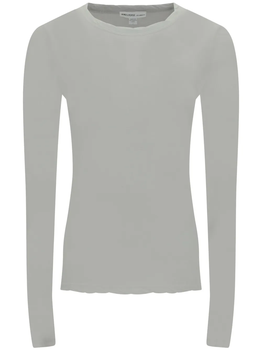 James Perse long-sleeve T-shirt - Bianco