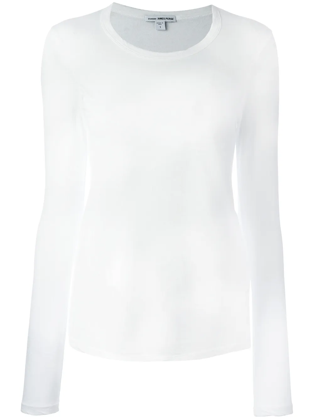 James Perse long-sleeve T-shirt - Bianco