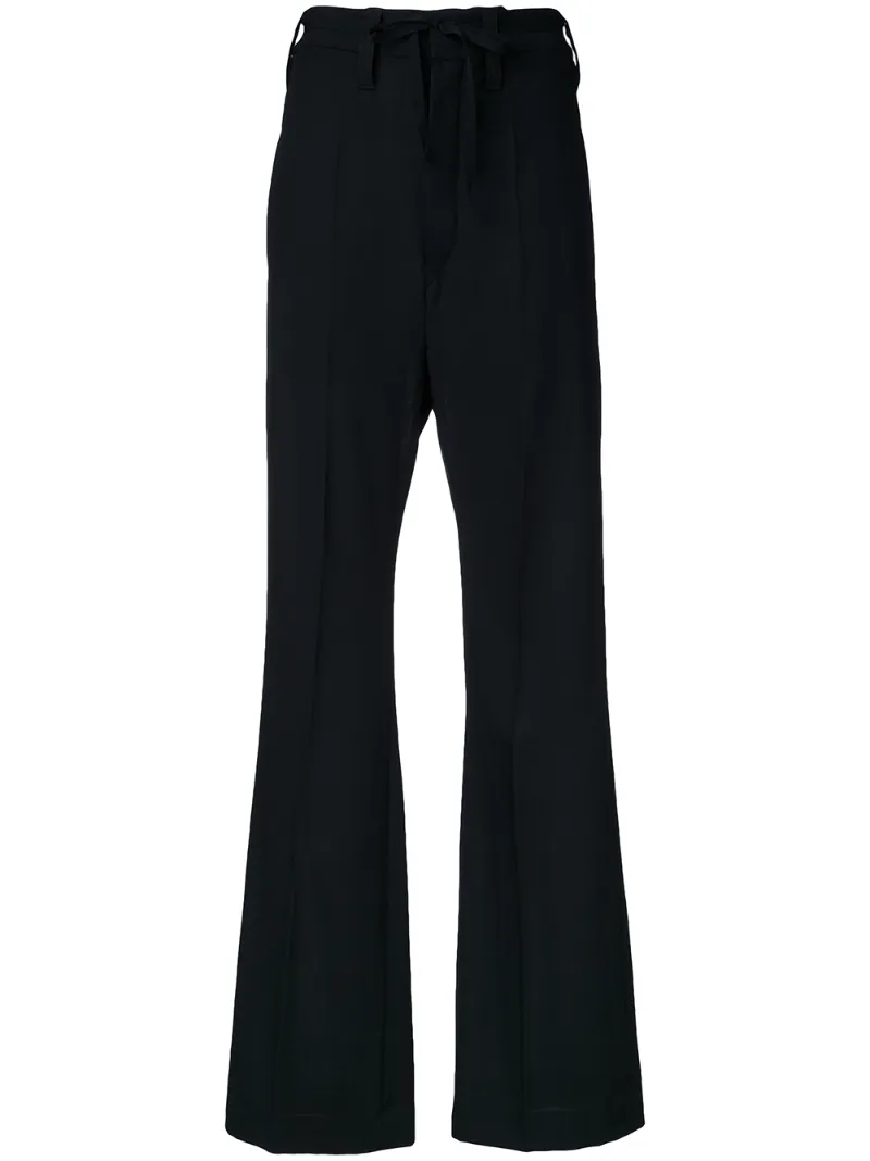 расклешенные брюки Ann Demeulemeester