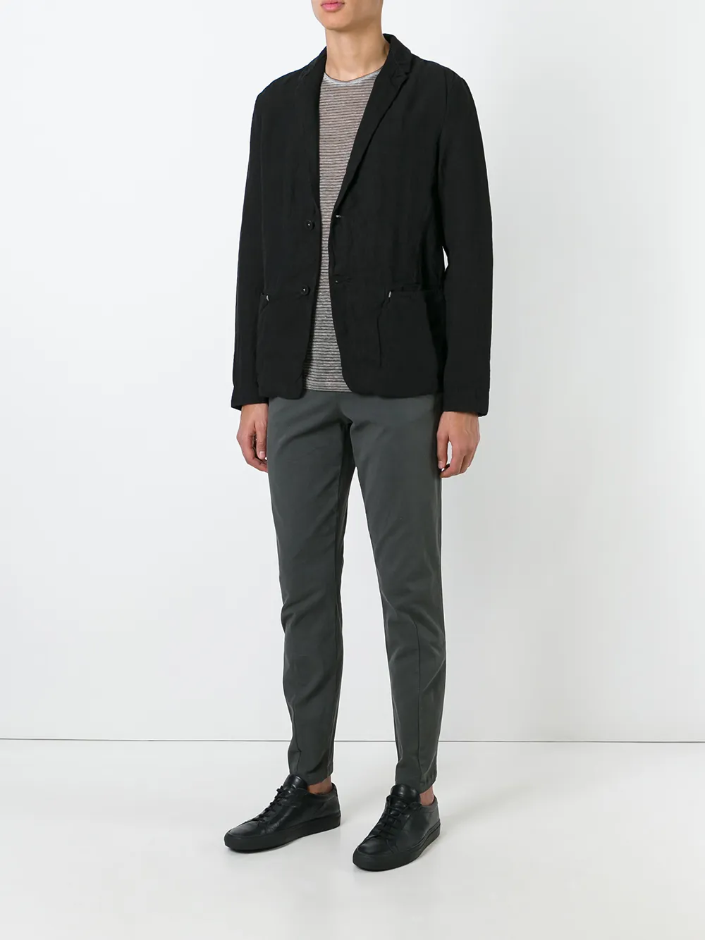 Transit tapered trousers - Grijs