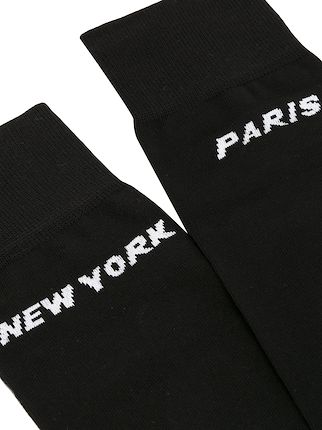 New York and Paris针织袜展示图