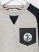 Moncler Kids جيب صدر