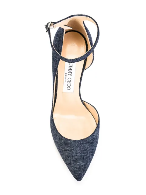 jimmy choo denim pump
