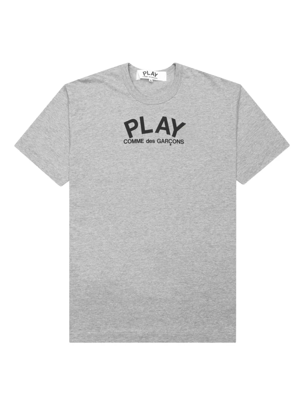 Comme Des Garçons Play تيشيرت بطبعة | رمادي | Image 1