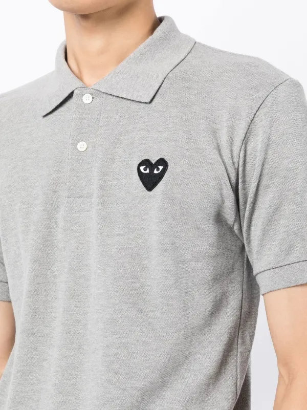 Comme des garcons play best sale polo shirt