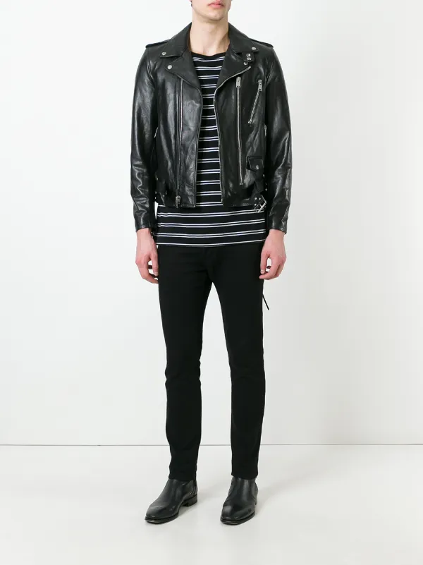 Saint laurent leather jacket l01 sale