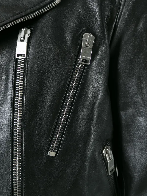 Saint laurent signature hot sale motorcycle jacket