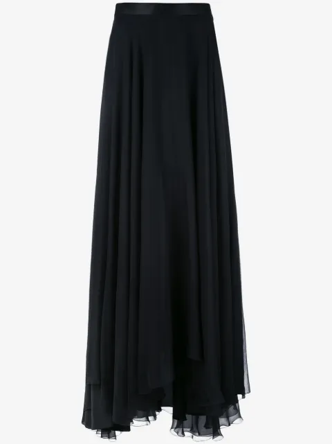 Lanvin アシンメトリー プリーツスカート