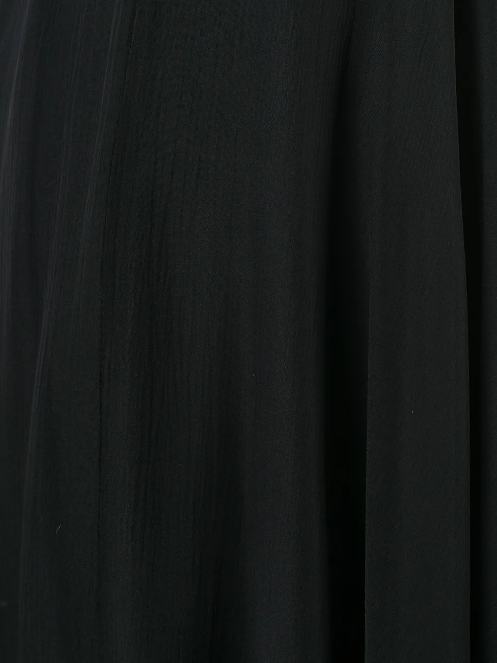 Lanvin Pleated Draped Skirt in Black, view 5
