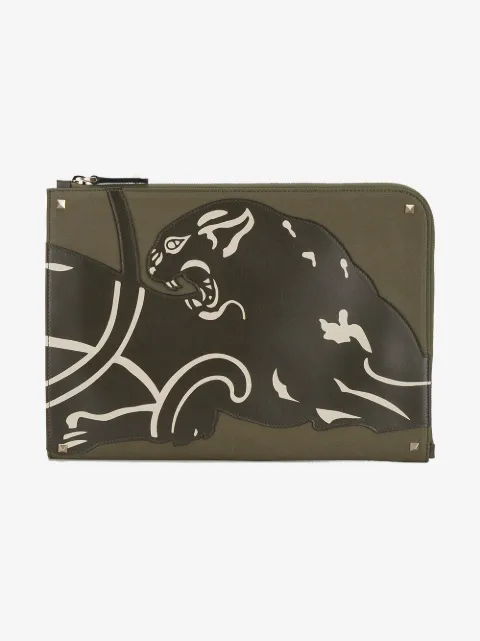 Valentino Garavani Panther document case