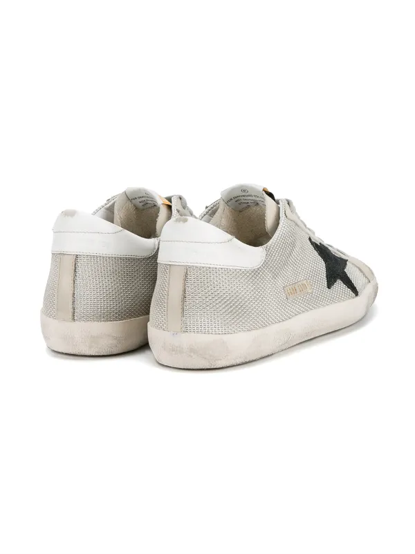 golden goose grey cord superstar sneakers