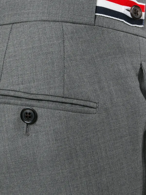 THOM BROWNE. オーダースラックス Thom Browne Tailored Trousers | Grey | FARFETCH