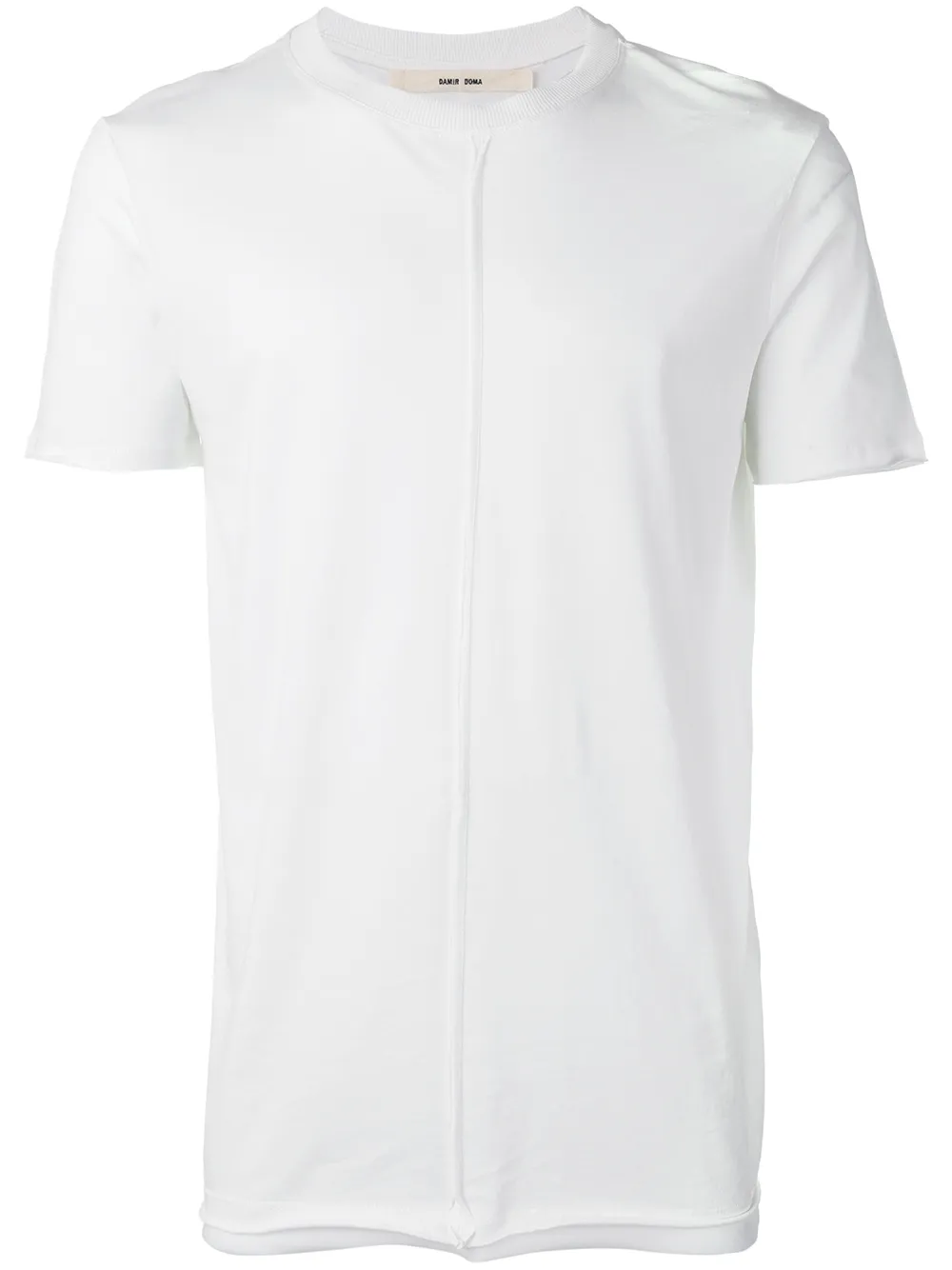 Damir Doma piping detail T-shirt | White | Image 1