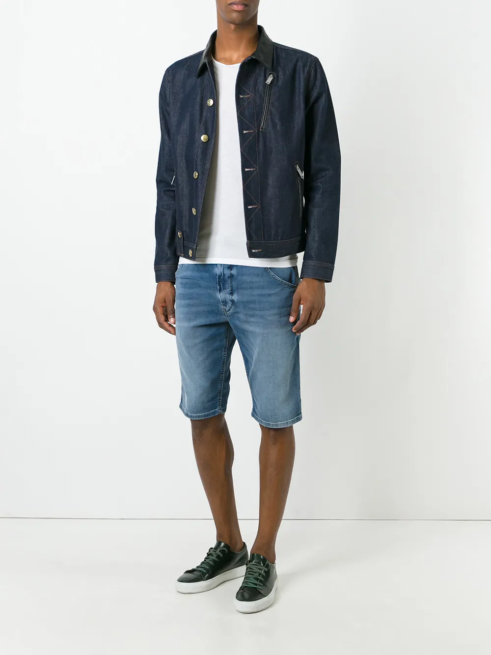  Diesel 'kroo' Jeans Shorts   Blau 