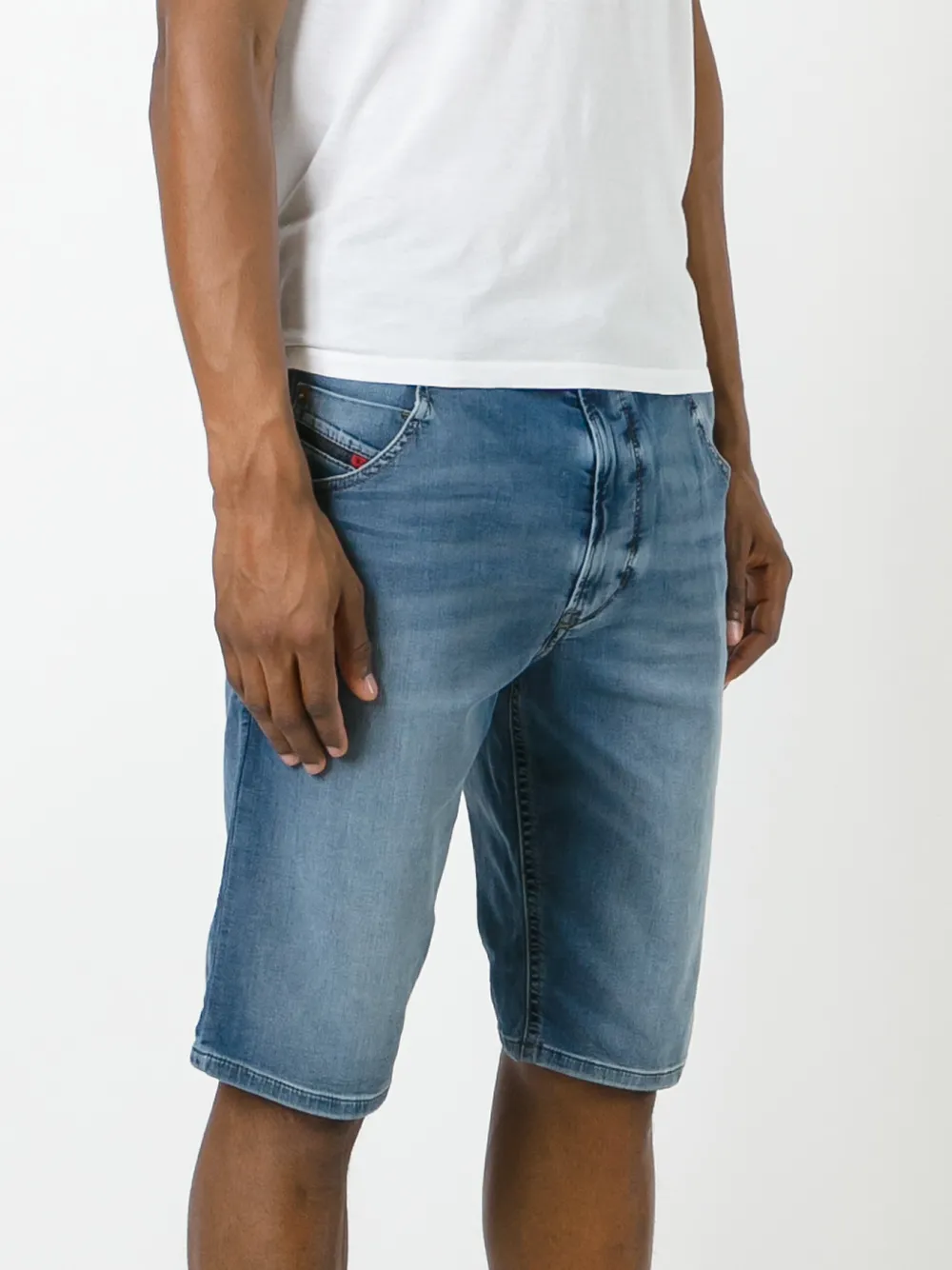  Diesel 'kroo' Jeans Shorts   Blau 
