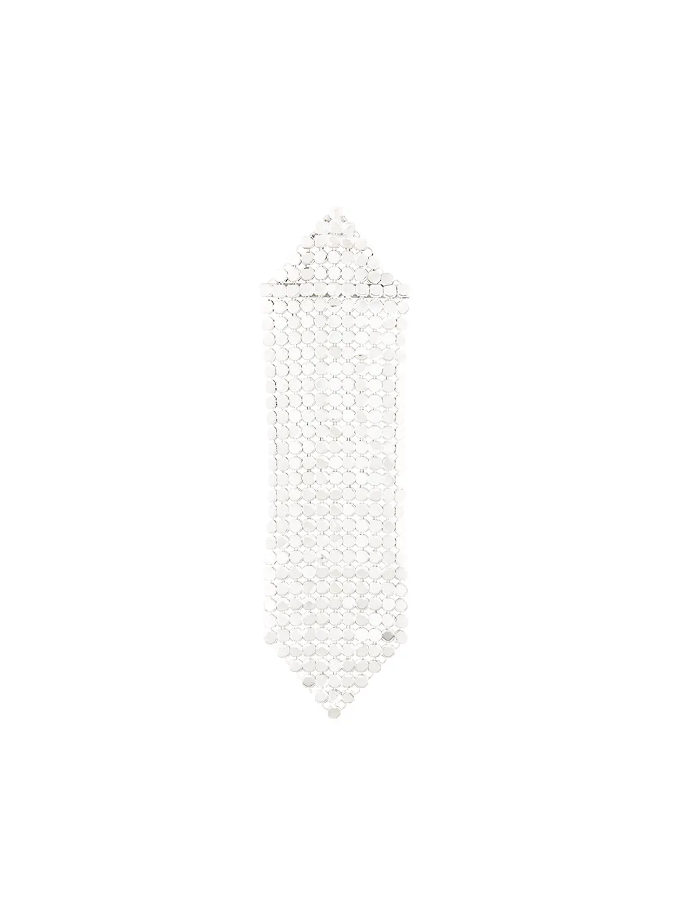 Rabanne chain mail earring | Metallic | Image 1