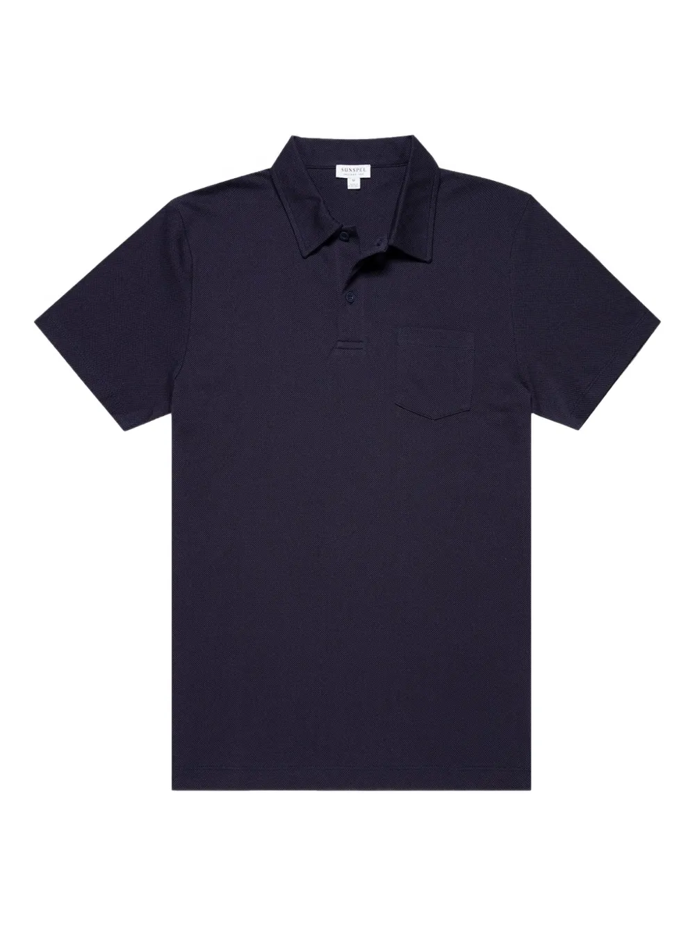 Sunspel Riviera poloshirt Blauw