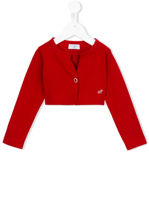 Monnalisa cropped cardigan