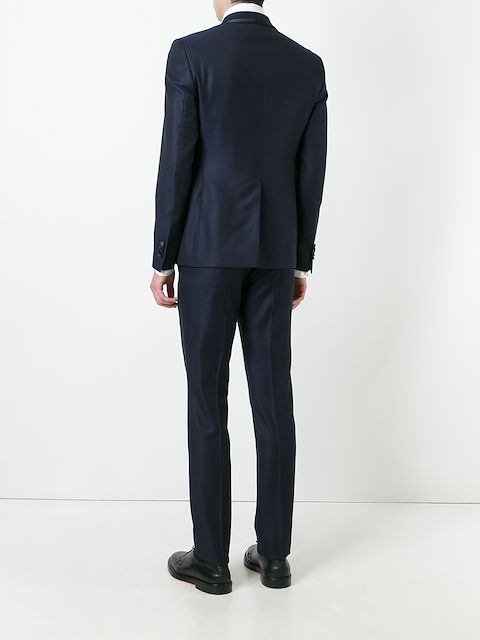 TAGLIATORE SHAWL LAPEL TWO-PIECE SUIT