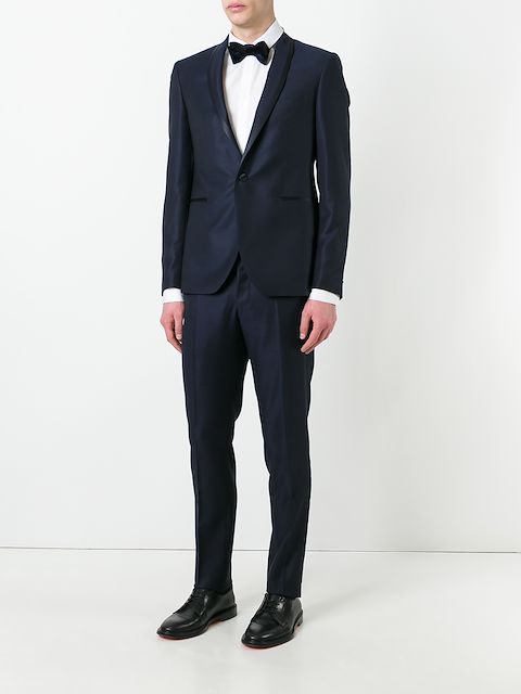 TAGLIATORE SHAWL LAPEL TWO-PIECE SUIT