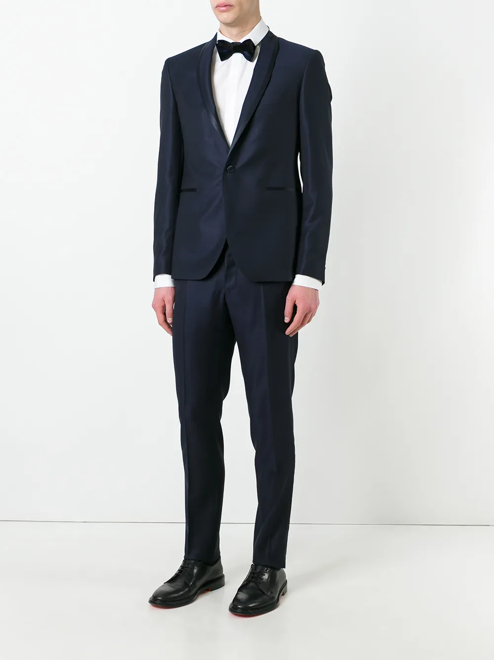 Tagliatore shawl lapel two-piece suit - Blauw